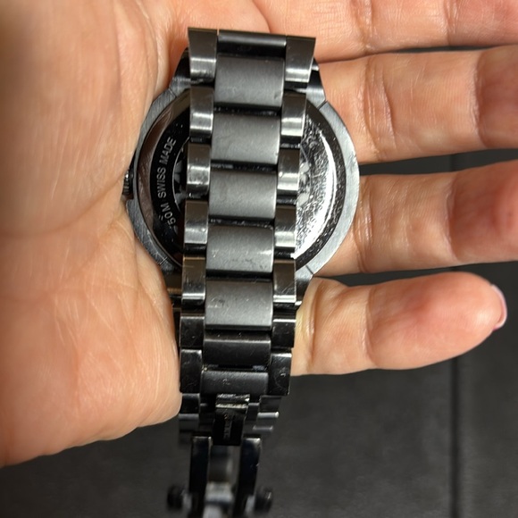 Swarovski City Black Stainless Steel Women's Bracelet Watch #5181626 Working 🙌🏼 - Picture 8 of 11